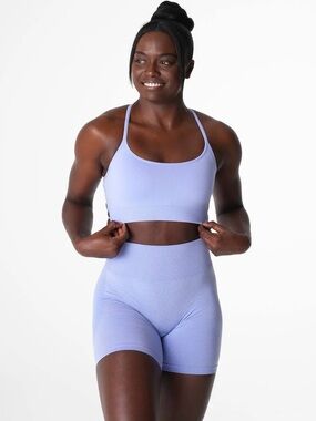 NVGTN Periwinkle Invincible Seamless Bra Size S